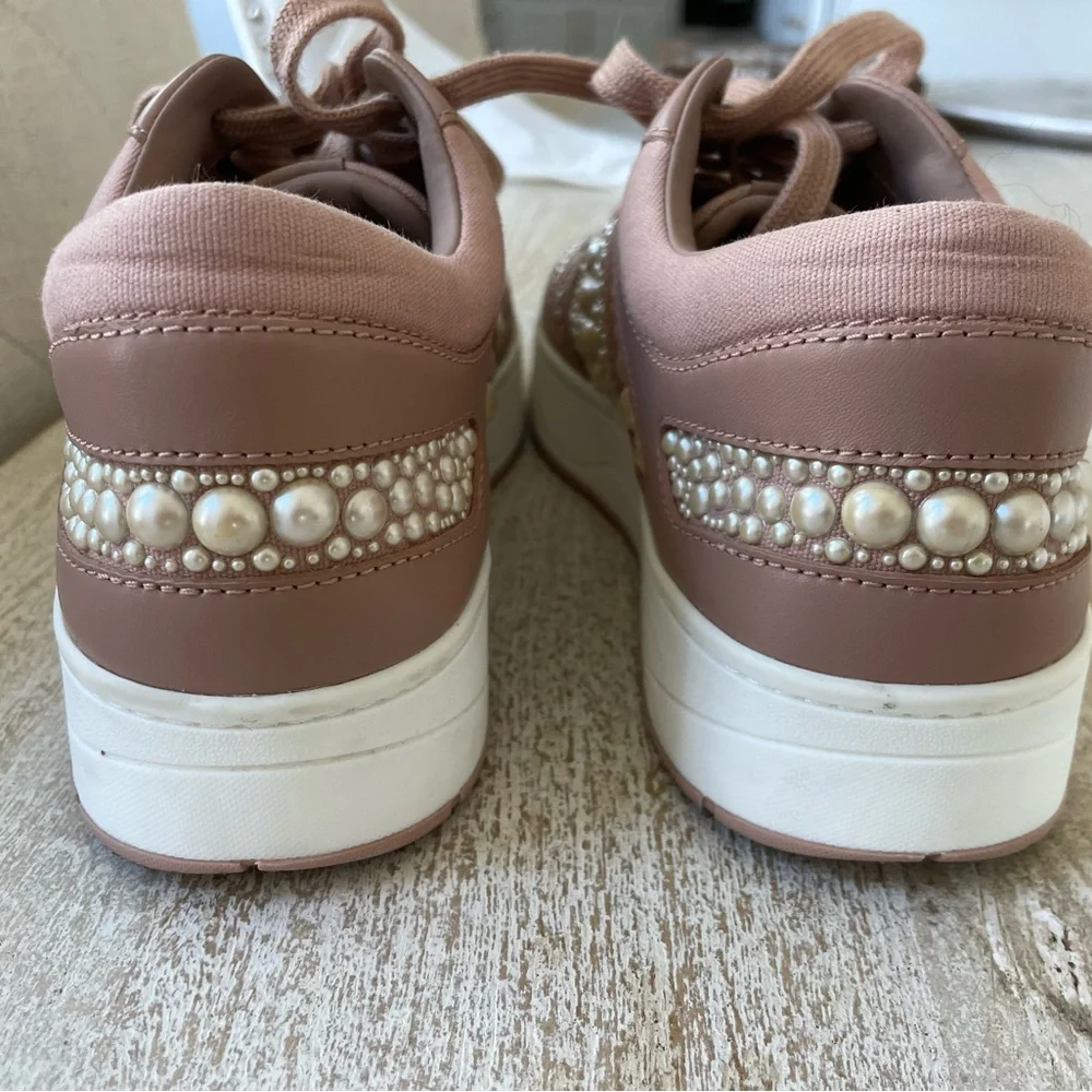 Jimmy Choo sneaker in Ballet Pink - Picture 3 of 11